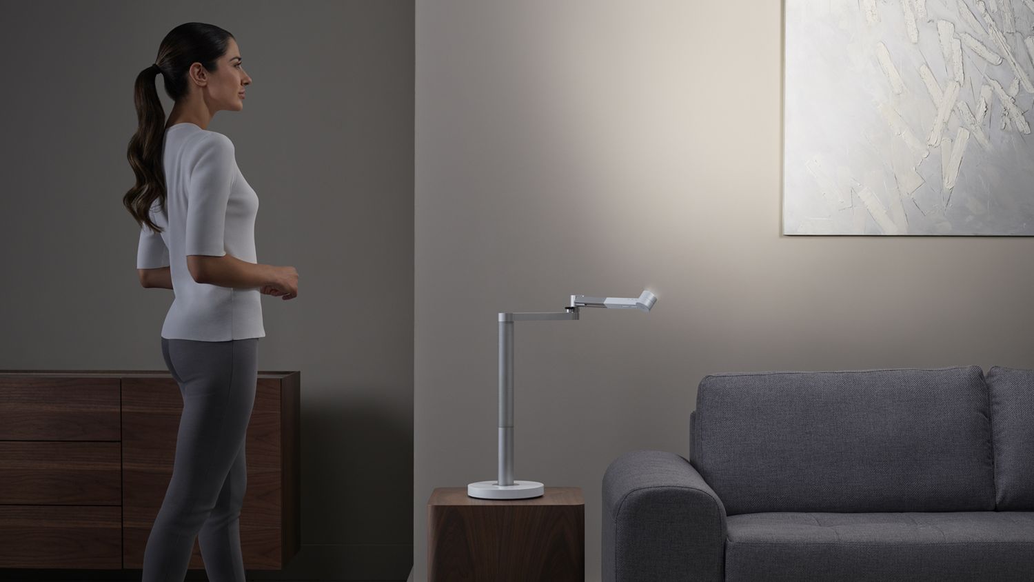 Настольный светильник Dyson Solarcycle Morph CD06, чёрный/латунь