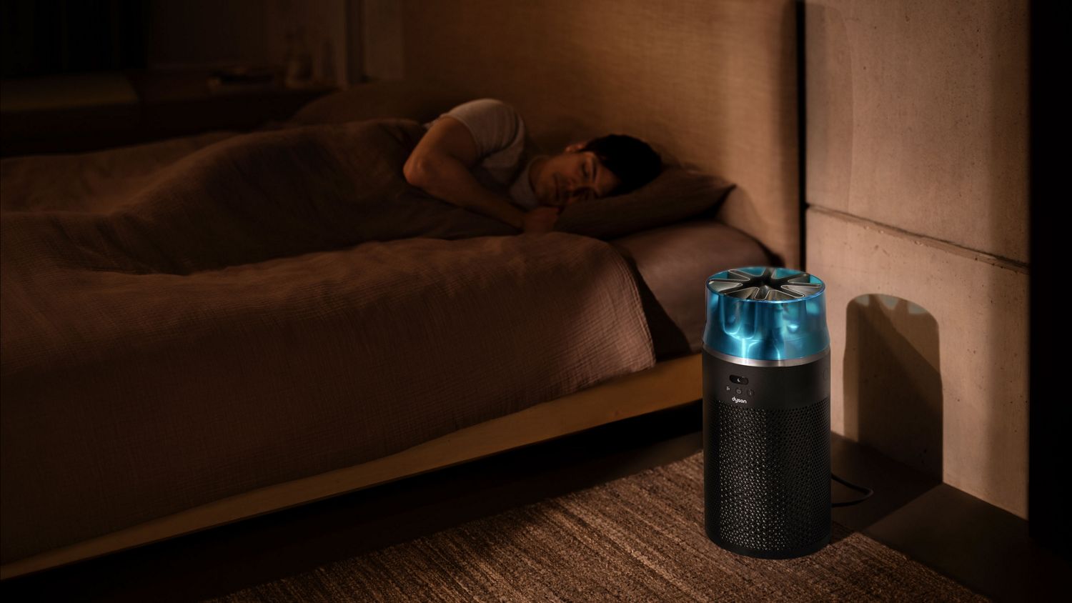 Очиститель воздуха Dyson HushJet HJ10, чёрный/бирюзовый