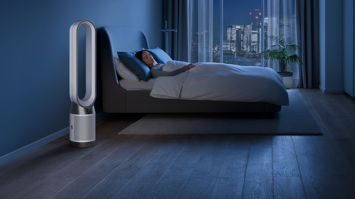 Очиститель воздуха и вентилятор Dyson Purifier Cool PC1 TP11, белый/серебристый
