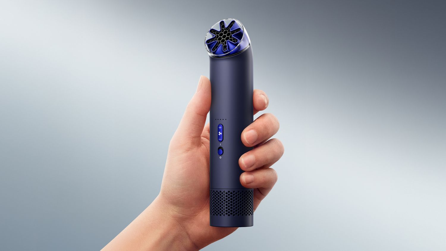 Портативный вентилятор Dyson HushJet Mini Cool, кобальтовый синий