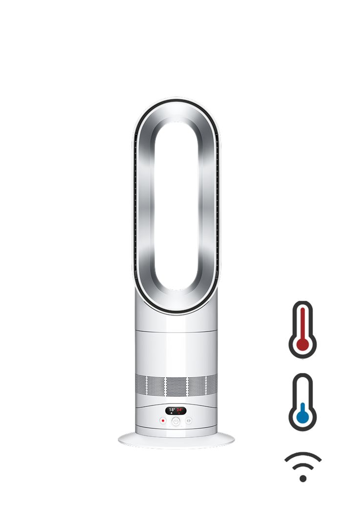 Тепловентилятор Dyson Hot+Cool HF1 Remote Link Pre-heat, белый/серебристый