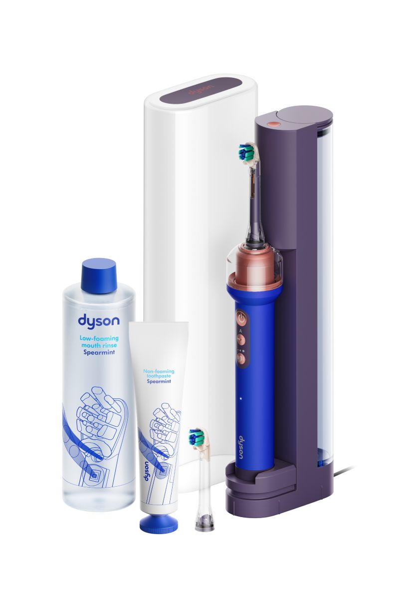 Электрическая зубная щётка Dyson CameraJet, синий Ultra Blue