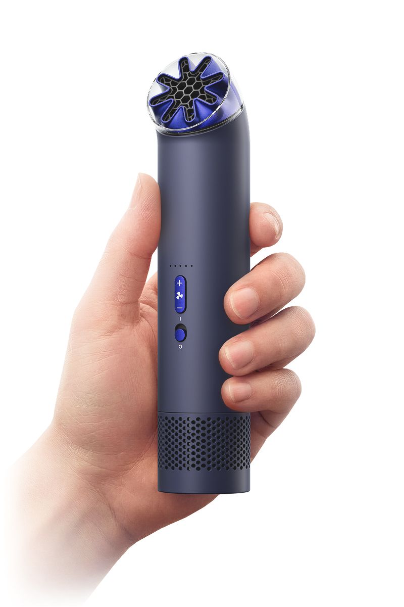 Портативный вентилятор Dyson HushJet Mini Cool, кобальтовый синий